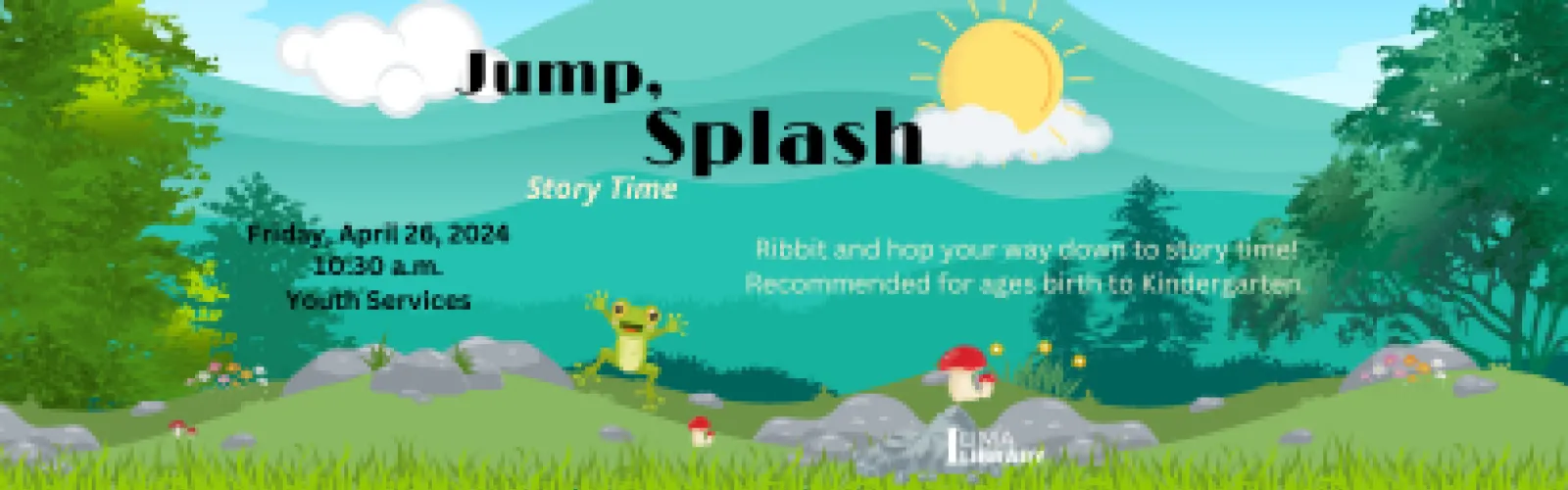 Story Time: Jump, Splash Flyer Image