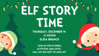 Elida Branch: Elf Story Time