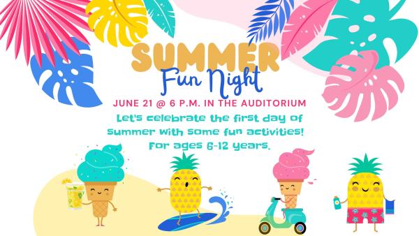 Summer Fun Night Flyer